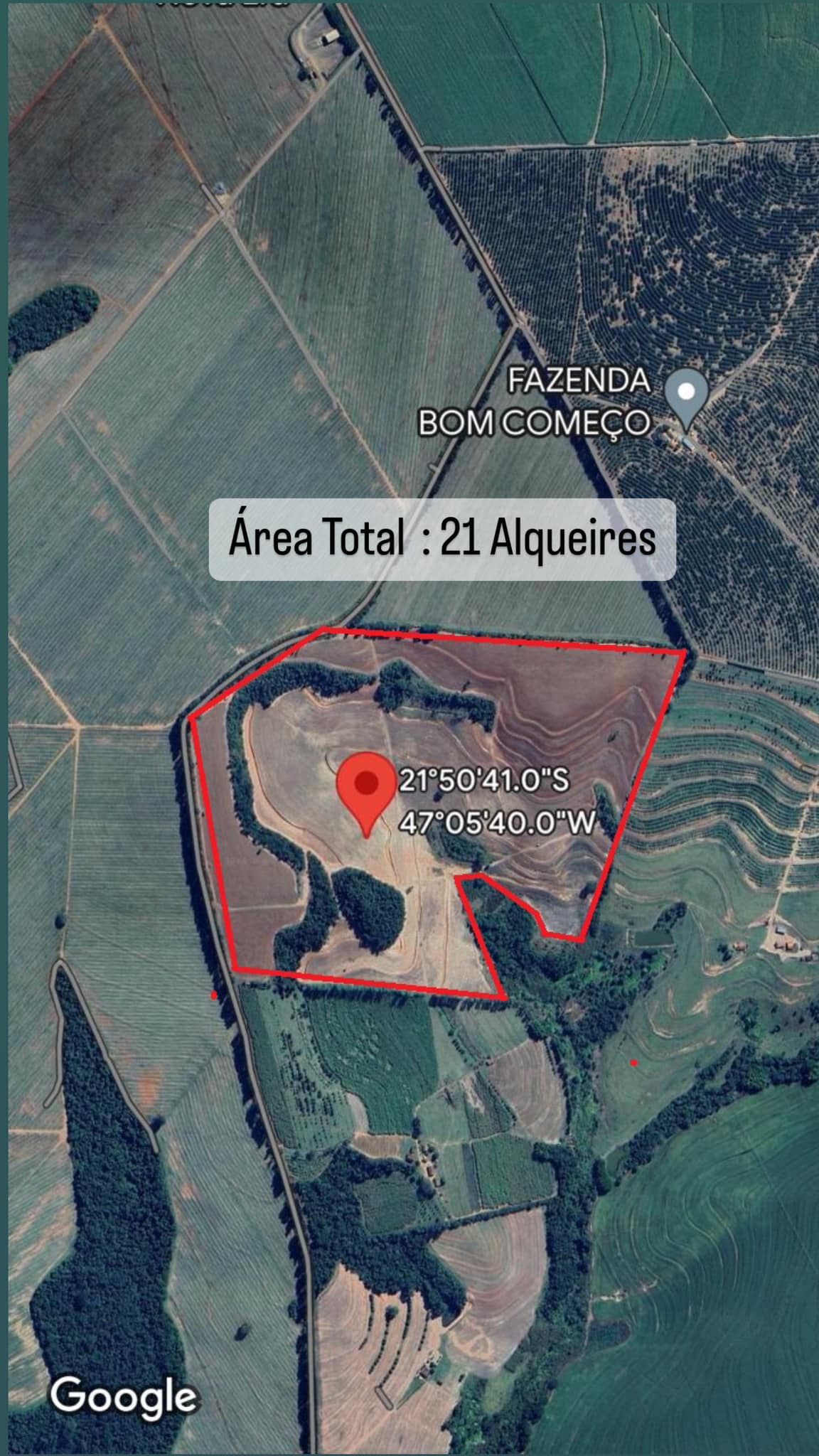 GLEBA DE TERRA Sítio Ponte Alta , cidade de Casa Branca