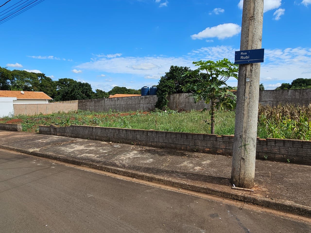 Terreno Rua Rubi, n121, Lote 04 da quadra A - Jardim Milano